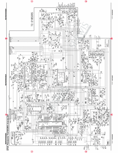 Panasonic TC2185(95) schemat pdf.